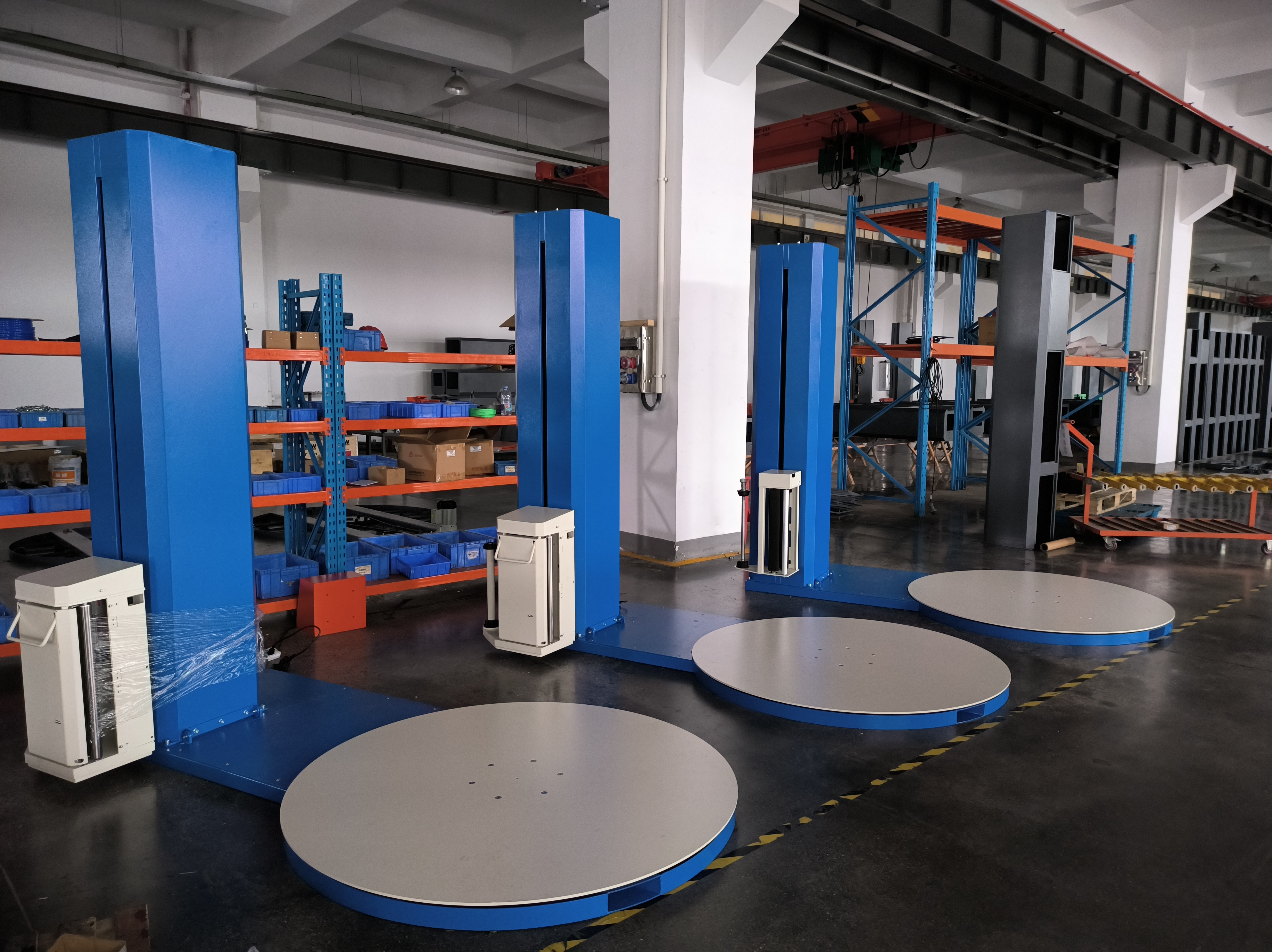 美奇斯托盤纏繞機(jī)，省膜！省人?。∈⌒模。?！(圖8)